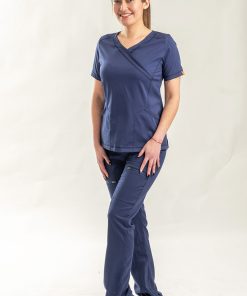 Top Mujer Clínico Escote Cruzado