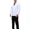 M302 DELANTAL BLANCO DE HOMBRE