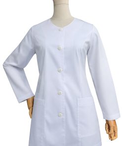 Delantal Mujer Abotonado Manga Larga